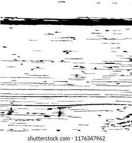 Monochrome Grunge Background. Abstract Black and White Texture with Scratched Lines, Spots and Blobs for Card, Print, Mobile Applications. Retro Rough Halftone Background with Different Elements.