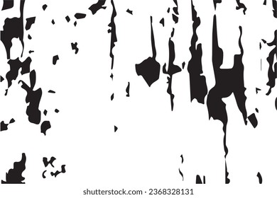 einfarbiger Grunge-Hintergrund. Abstrakte Schwarz-Weiß-Textur mit gekrönten Linien, Spots und Blobs. Trendy Vector Halftone Textur, einfarbiges Grunge-Muster für Ihr Design oder Ihren Hintergrund