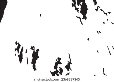 Monochrome Grunge Background. Abstract Black and White Texture with Scratched Lines, Spots and Blobs. Trendy Vector Halftone Texture, Monochrome Grunge Pattern for your Design or background