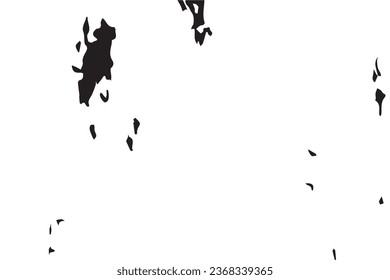 Monochrome Grunge Background. Abstract Black and White Texture with Scratched Lines, Spots and Blobs. Trendy Vector Halftone Texture, Monochrome Grunge Pattern for your Design or background