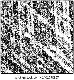 Monochrome grunge background. Vector black and white texture