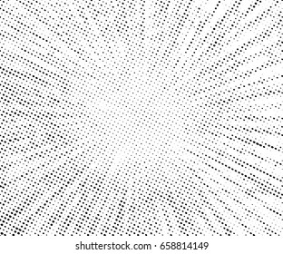 Monochrome Grunge Bitmap Dot Texture For Placing On Your Illustrations To Create A Grunge, Bitmap Texture Effect, Distressed Effect. Ripple Vector Grunge Abstract Background. Vector EPS 10