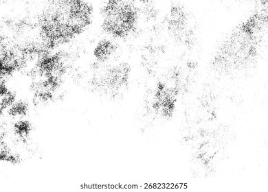 Fondo de superposición de textura de Vector afligido Grunge monocromático