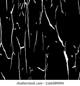 Monochrome Grunge Pattern. Abstract Black and White Texture with Scratched Lines, Spots and Blobs for Web Applications, Banner, Card. Retro Rough Halftone Background with Different Elements.