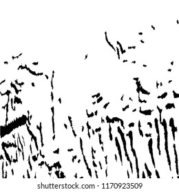 Monochrome Grunge Pattern. Abstract Black and White Texture with Scratched Lines, Spots and Blobs for Web Applications, Wallpaper, Print. Vintage Rough Halftone Background with Different Elements.