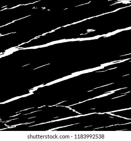 Monochrome Grunge Pattern. Abstract Black and White Texture with Scratched Lines, Spots and Blobs for Card, Print, Mobile Applications. Modern Rough Halftone Pattern with Different Elements.