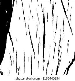 Monochrome Grunge Pattern. Abstract Black and White Texture with Scratched Lines, Spots and Blobs for Print, Card, Banner. Modern Rough Halftone Background with Different Elements.