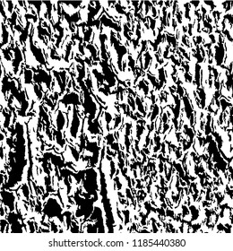 Monochrome Grunge Pattern. Abstract Black and White Texture with Scratched Lines, Spots and Blobs for Banner, Card, Wallpaper. Modern Rough Halftone Background with Different Elements.