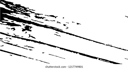 Monochrome Grunge Pattern. Abstract Black and White Texture with Scratched Lines, Spots and Blobs for Print, Card, Banner. Modern Rough Halftone Pattern with Different Elements.