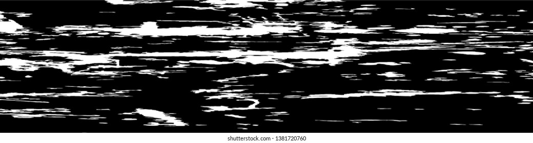 Monochrome Grunge Pattern. Abstract Black and White Texture with Scratched Lines, Spots and Blobs for Card, Print, Mobile Applications. Modern Rough Halftone Background with Different Elements.