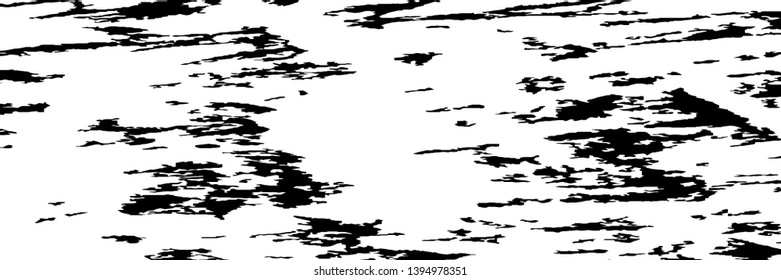 Monochrome Grunge Pattern. Abstract Black and White Texture with Scratched Lines, Spots and Blobs for Card, Print, Mobile Applications. Retro Rough Halftone Background with Different Elements.