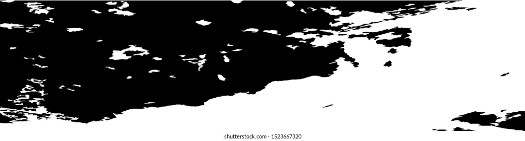 Monochrome Grunge Pattern. Abstract Black and White Texture with Scratched Lines, Spots and Blobs for Wallpaper, Print, Card. Vintage Rough Halftone Pattern with Different Elements.
