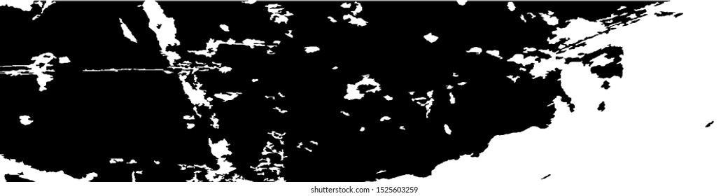 Monochrome Grunge Pattern. Abstract Black and White Texture with Scratched Lines, Spots and Blobs for Card, Print, Mobile Applications. Vintage Rough Halftone Pattern with Different Elements.