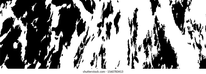 Monochrome Grunge Pattern. Abstract Black and White Texture with Scratched Lines, Spots and Blobs for Card, Print, Mobile Applications. Retro Rough Halftone Background with Different Elements.