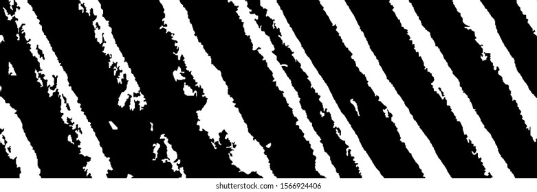 Monochrome Grunge Pattern. Abstract Black and White Texture with Scratched Lines, Spots and Blobs for Card, Print, Mobile Applications. Retro Rough Halftone Pattern with Different Elements.