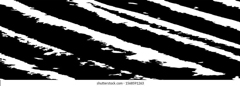 Monochrome Grunge Pattern. Abstract Black and White Texture with Scratched Lines, Spots and Blobs for Web Applications, Wallpaper, Print. Modern Rough Halftone Pattern with Different Elements.