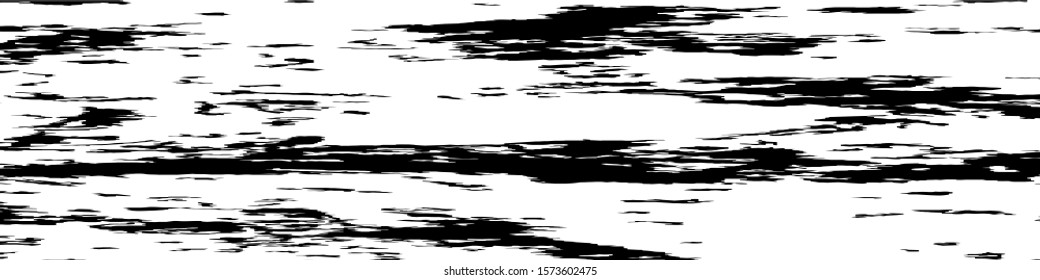 Monochrome Grunge Pattern. Abstract Black and White Texture with Scratched Lines, Spots and Blobs for Web Applications, Wallpaper, Print. Retro Rough Halftone Pattern with Different Elements.