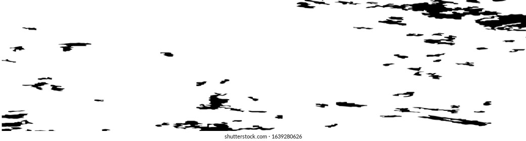 Monochrome Grunge Pattern. Abstract Black and White Texture with Scratched Lines, Spots and Blobs for Web Applications, Wallpaper, Print. Vintage Rough Halftone Background with Different Elements.