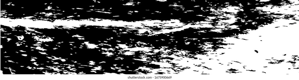  Monochrome Grunge-Muster. Abstrakte Schwarz-Weiß-Textur mit gekratzten Linien, Schlitze und Blobs für Tapete, Print, Karte. Trendy Rough Halftone Muster mit verschiedenen Elementen.