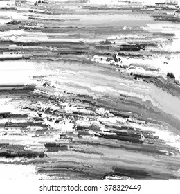 Monochrome grunge texture. Abstract background.Vector template illustration.