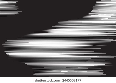 Monochrome Grunge texture, Abstract Texture with Scratched Lines, Spots, Vintage Rough Halftone Background with Different Elements.