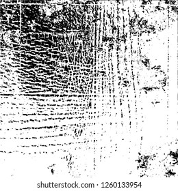 A monochrome grunge texture. Black and white abstract background