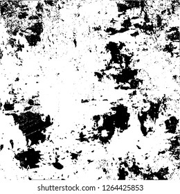 A monochrome grunge texture. Black and white abstract background