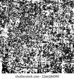 A monochrome grunge texture. Black and white abstract background