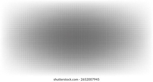 Monochrome Halftone Dot Abstract eps10