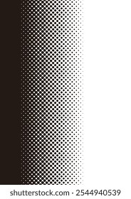Padrão de plano de fundo de gradiente de ponto de meio-tom monocromático que pode ser conectado e estendido