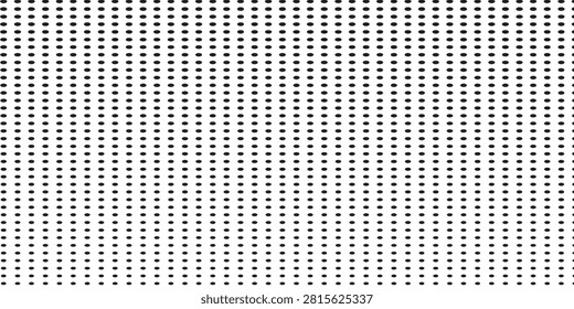 Monochrome halftone dot gradient creating a retro pop art feel and abstract graphic texture. Clean black-and-white pattern suitable for backgrounds, design overlays, print, and modern minimalist compositions.