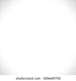 Monochrome halftone dots abstract pattern. Design template vector illustration with dots. Modern background for web sites, sticker labels,postcards,banners, corporate identity, cover design
