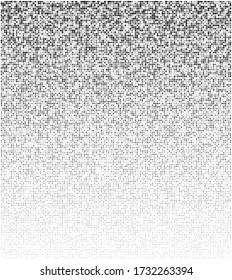 Monochrome halftone dots. Simple modern design. Geometric circle  modern pattern. Grunge abstract pattern.  Abstract halftone gradient. Modern template. 