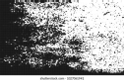 A monochrome halftone texture
