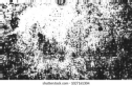A monochrome halftone texture