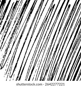 Monochrome, met de hand getekende, gekruiste structuur. Grunge en schets achtergrond met vrije hand lijnen, krabbels, uitstrijkjes, en schets-stijl patronen. Vectorillustratie