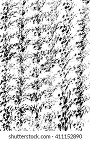 Monochrome  handmade hipster texture made with ink. Vector Illustration