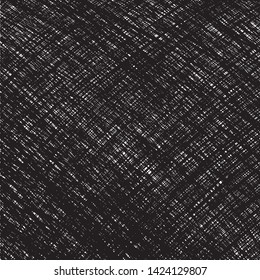 Monochrome hatching. Diagonal pencil lines. Black and white background.
 Vector illustration