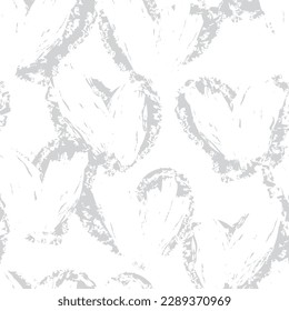 Forma monocroma Corazón diseño sin fisuras para textiles de moda, gráficos y artesanías