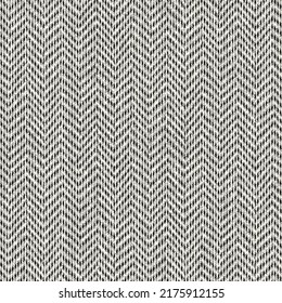 Monochrome Herringbone Weave Textured Pattern