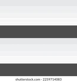 Monochrome Horizontal striped seamless pattern background suitable for fashion textiles, graphics