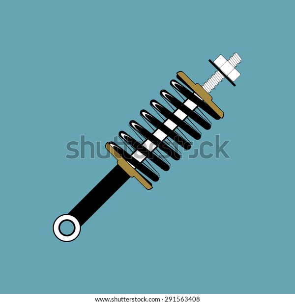 Monochrome Icon Set Springs Stock Vector (Royalty Free) 291563408 ...