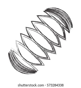 monochrome icon with spring