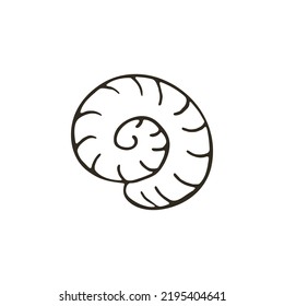 Ilustraciones monocromas en estilo de dibujo a mano
