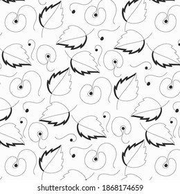 Monochrome image, coloring book. Template for greeting card, invitation, diploma, textile. Vector illustration in retro style
