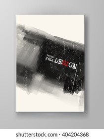 monochrome ink paint vector eps templates art design wallpaper background
