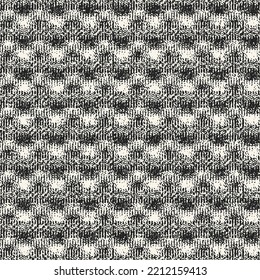 Patrón texturizado de Knit irregular monocromo