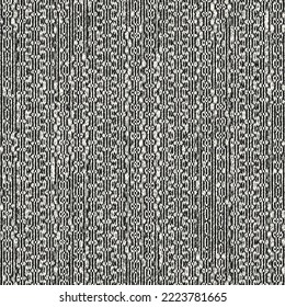 Monochrome Irregular Mesh Textured Pattern