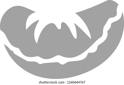 Monochrome Japanese Mandarin orange
