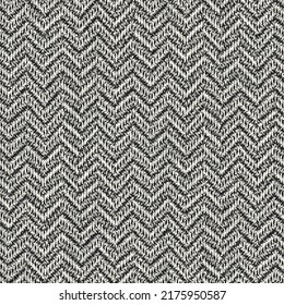 Patrón de chevron texturizado monocromo de punto